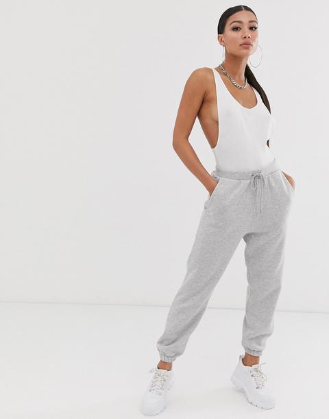 Asos Design - Jogger Oversize-gris