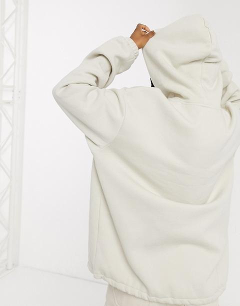 weekday hoodie beige