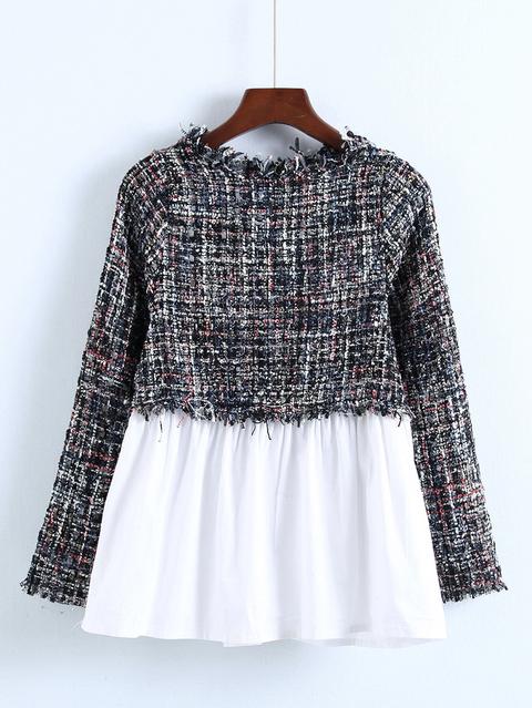 Blusa In Tweed