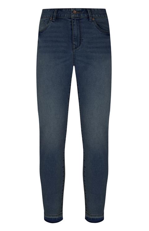 Blue Ankle Grazer Jean