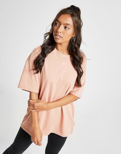 Nike Essential Boyfriend T-shirt, Rosa