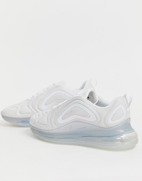 nike air max 720 trainers in white