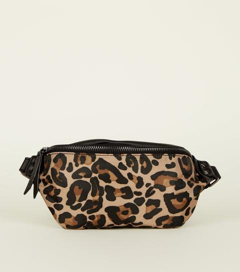 leopard bum bag