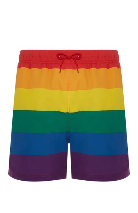 Pride Rainbow Swim Short