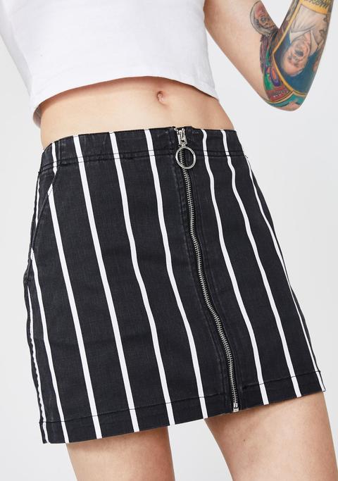 Striped Frochickie Skirt