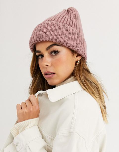 Boardmans Rib Beanie-pink