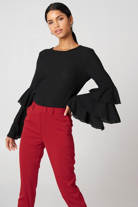 Triple Layer Flounce Blouse