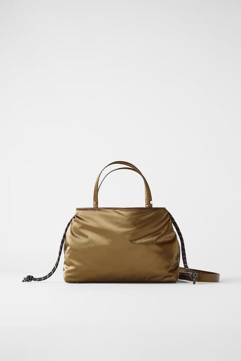 Bolso mini city zara hot sale