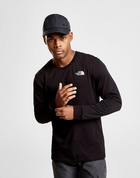 mens north face long sleeve t shirt