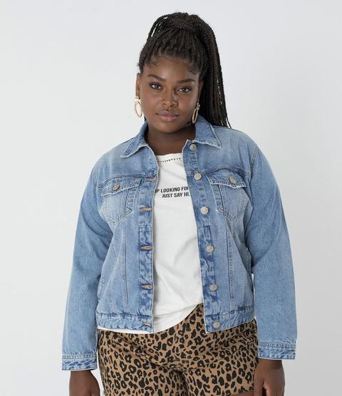 jaqueta jeans da renner