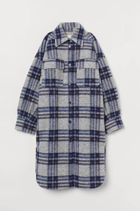 Surchemise Longue - Bleu