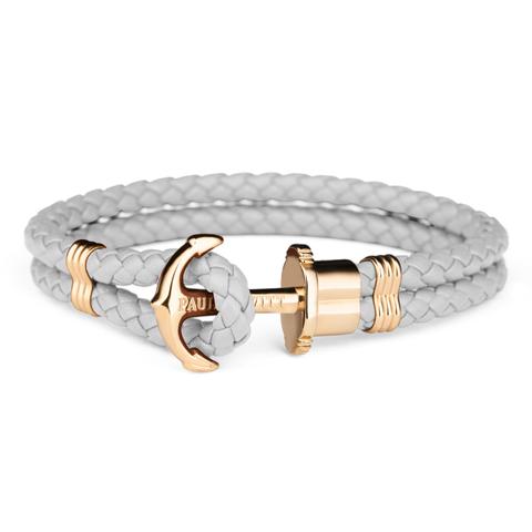 Bracciale Àncora Phrep Ip Oro Grigio