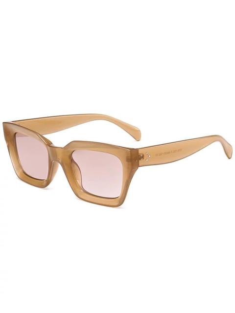 Gafas De Sol Cuadradas De La Pantalla