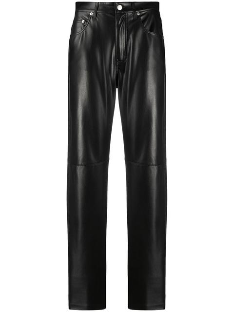 Nanushka Pantalon Vinni - Noir