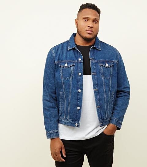 new look plus size denim jacket