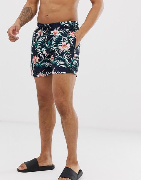 Shorts De Baño Con Cordón Ajustable De Tommy Hilfiger