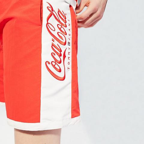 tommy hilfiger coca cola shorts