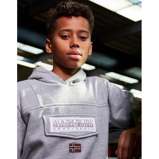 napapijri burgee fleece hoodie junior