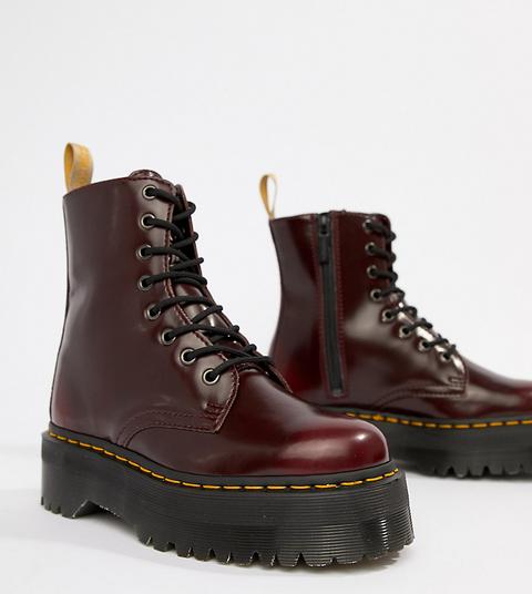 Esclusiva Dr Martens - Cherry Jadon - Anfibi - Rosso