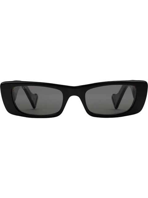 Gucci Eyewear - Rectangle Frame Sunglasses