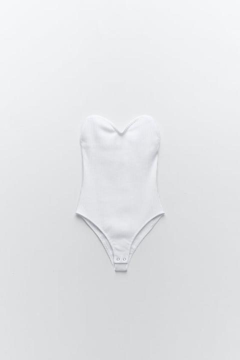 Ribbed Bodysuit Trf