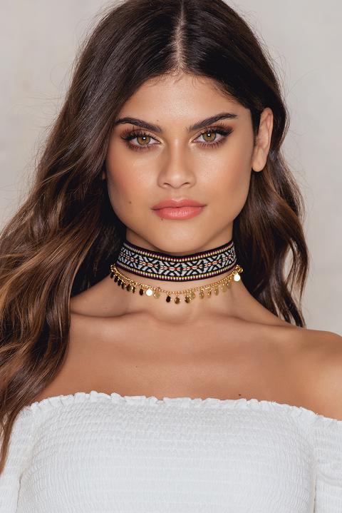 Ornate Choker Gold