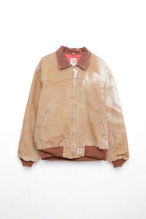 Bleached Brown Carhartt Jacket