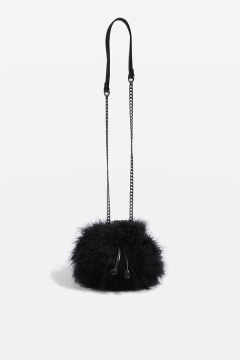 Fluffy Mini Cross Body Bag