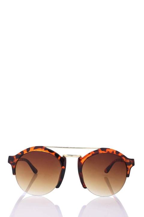 Tan/gold Leopard Sunglasses