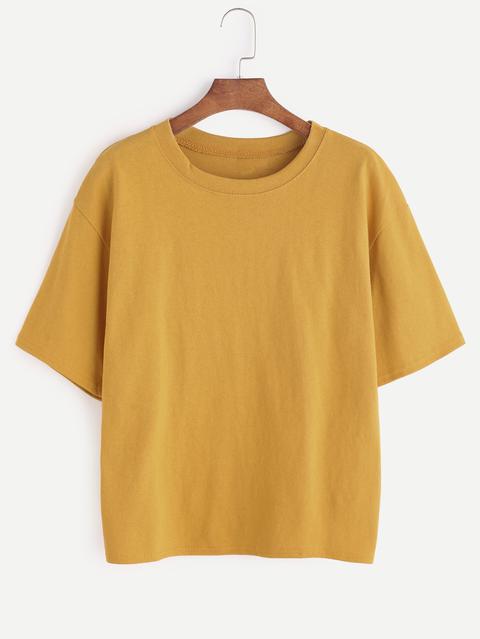 Giallo Girocollo T-shirt