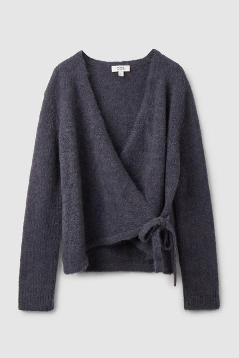 Wool Wrap Cardigan