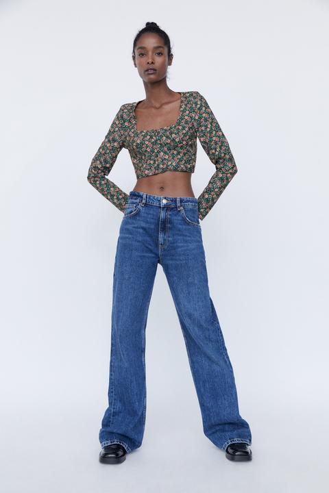 Cuerpo Cropped Estampado