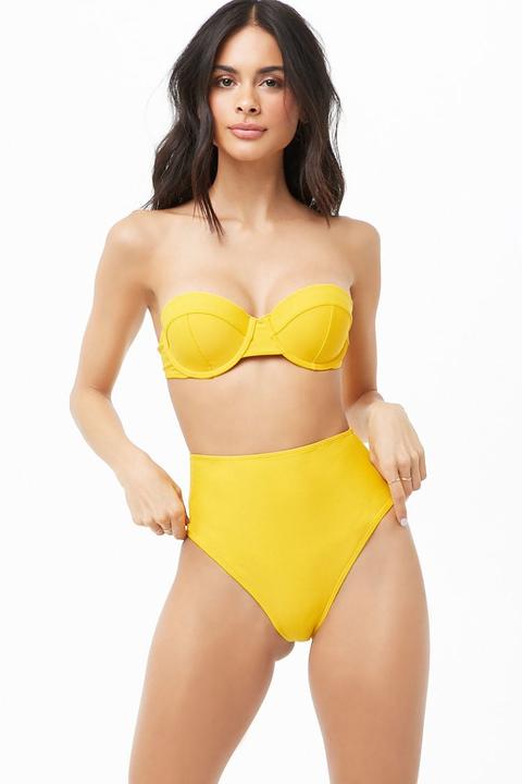 Slip Bikini A Vita Alta