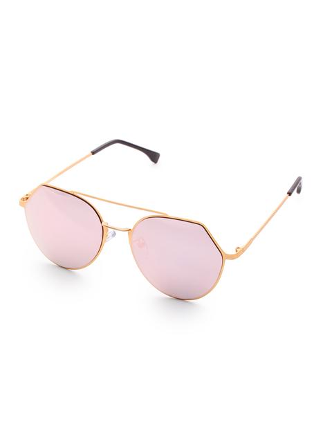 Gafas De Sol Con Dobles Puentes Y Lentes Rosas