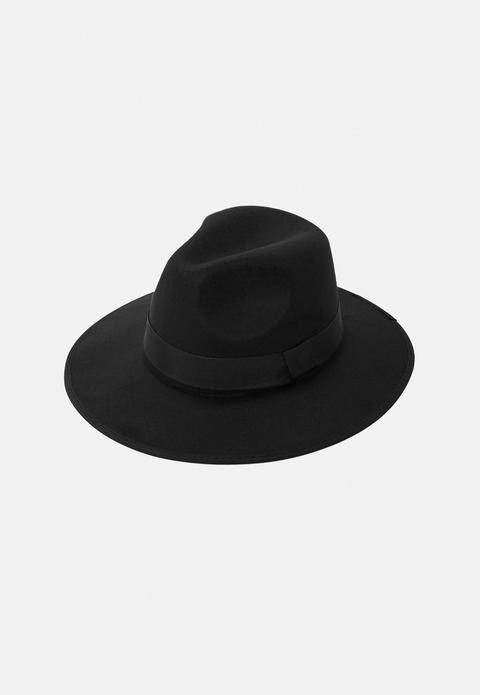 Black Fedora Hat, Black