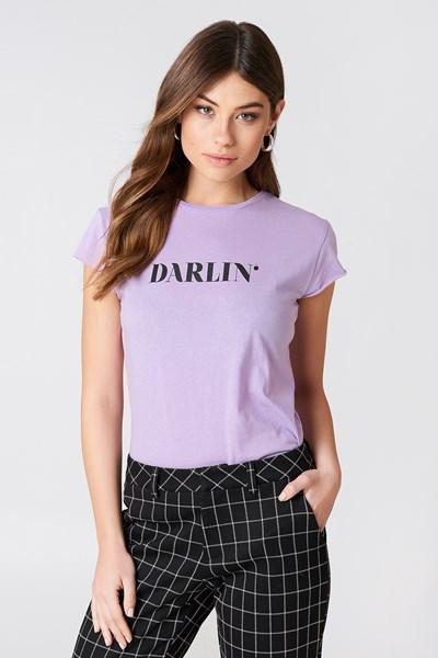 Na-kd Darlin' Tee - Purple