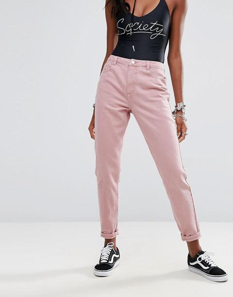 Missguided - Riot - Jeans Rosa - Rosa