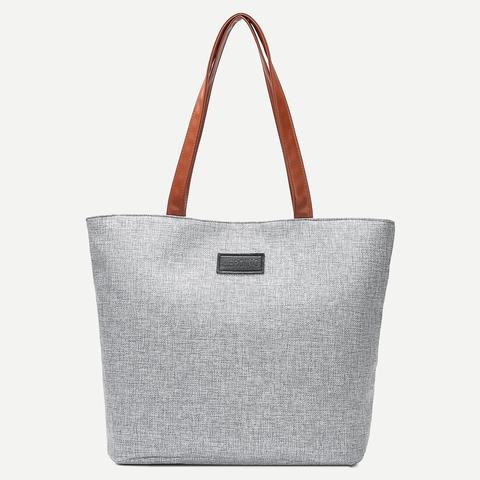 Bolso Tote De Tela