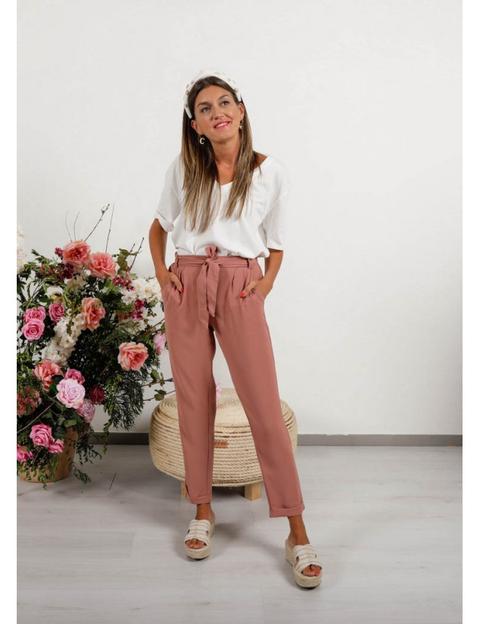 Pantalon Rosa Lazo from The Desire Shop on 21 Buttons