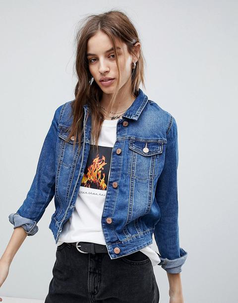 Noisy May - Giacca Di Jeans - Blu