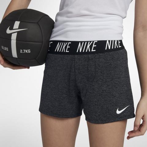 Nike Dri-fit Trophy Pantalón Corto De Entrenamiento - Niña - Negro