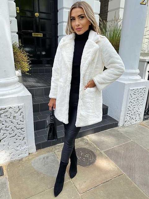 Nelly Coat - White