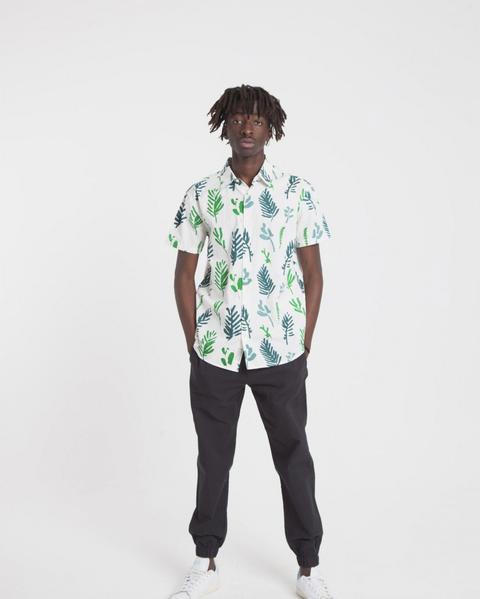 Camisa S/s Leafs Blanca