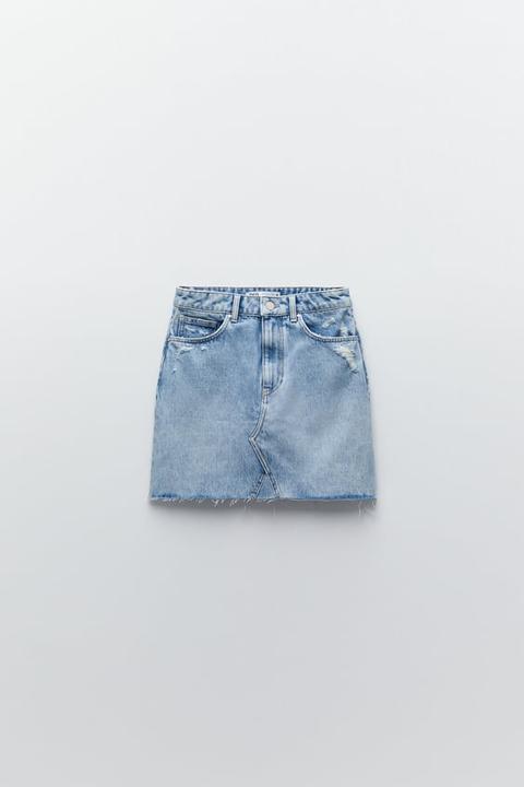 Falda Mini Denim