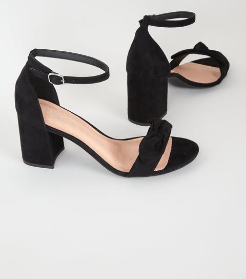 Black Comfort Flex Bow Strap Block 