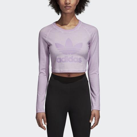 Top Long Sleeve Crop