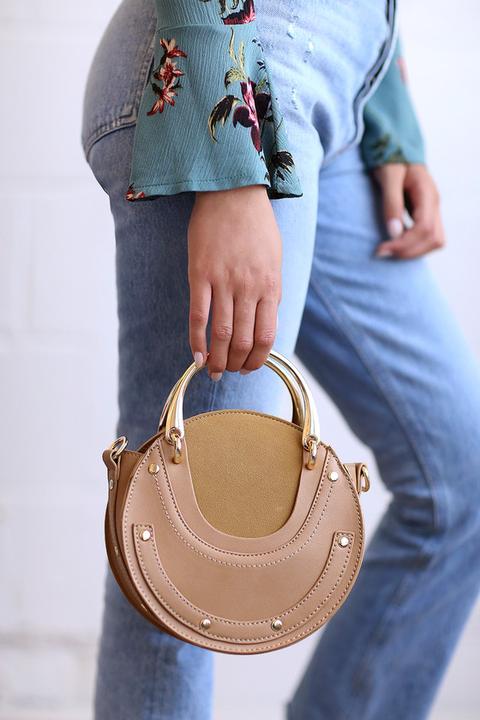 Tinley Nude Circle Purse