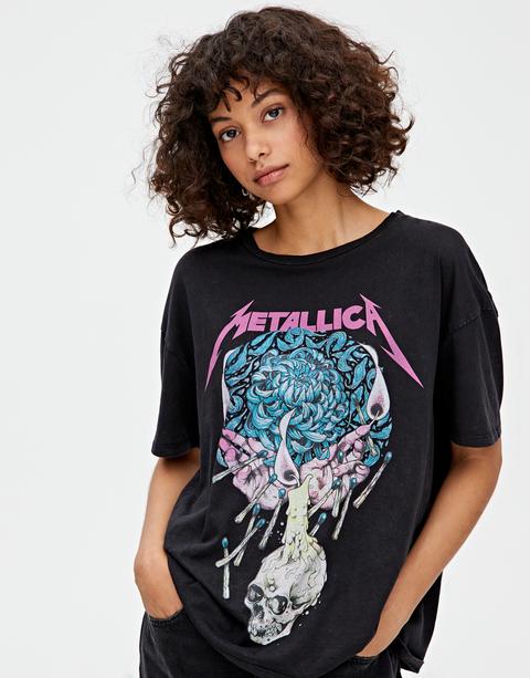 Camiseta Metallica Vela