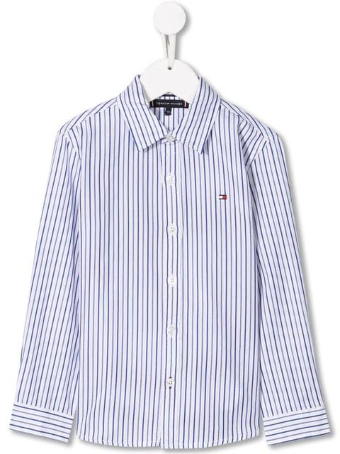 tommy hilfiger pinstripe shirt