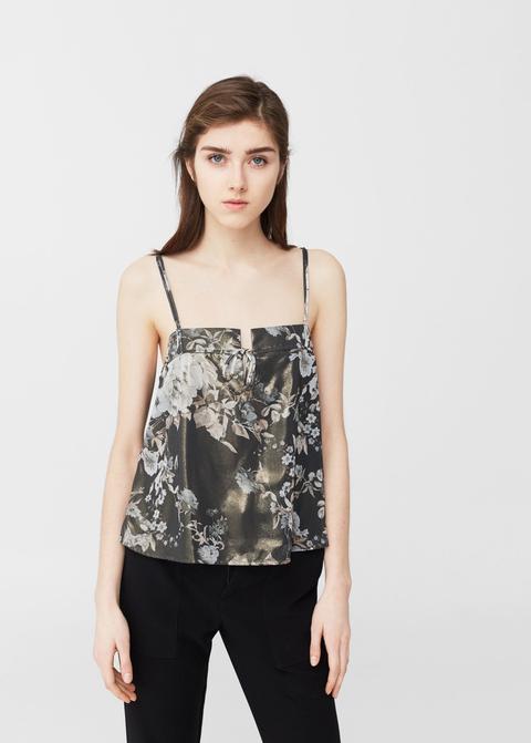 Top Fluido Floral